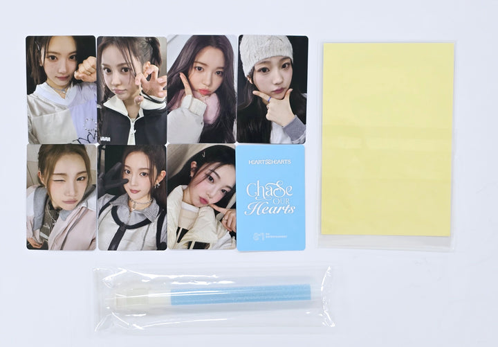 Hearts2Hearts "The Chase" - Debut Showcase Event Photocard, Fanlight, Sticker [25.3.31] - Must Read !