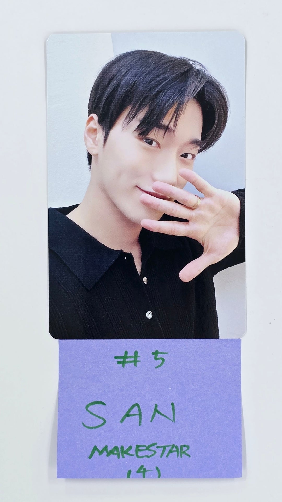 Ateez "GOLDEN HOUR : Part.2" - Makestar Fansign Event Photocard Round 6 [Poca Ver.] [25.3.31]