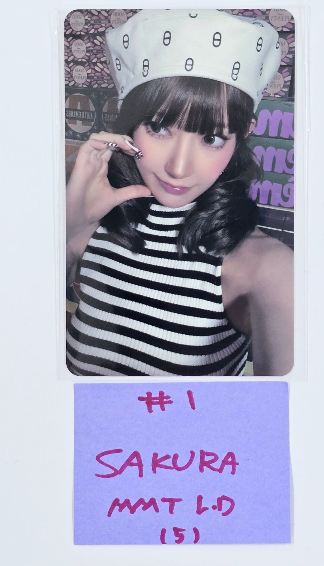 Le Sserafim "Hot" - MMT Lucky Draw Event Photocard Round 2 [25.3.31]