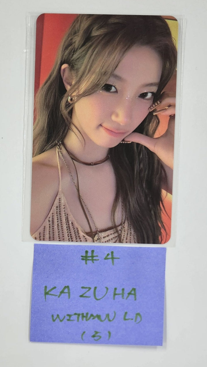 Le Sserafim "Hot" - Withmuu Lucky Draw Event Photocard Round 2 [25.3.31]