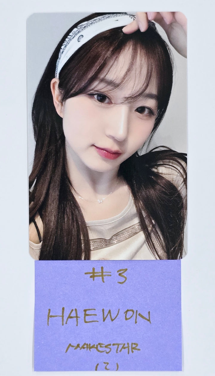 NMIXX "Fe3O4: FORWARD" - Makestar Fansign Event Photocard [25.3.31]