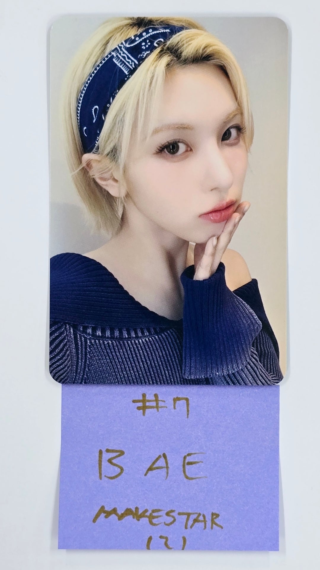 NMIXX "Fe3O4: FORWARD" - Makestar Fansign Event Photocard [25.3.31]