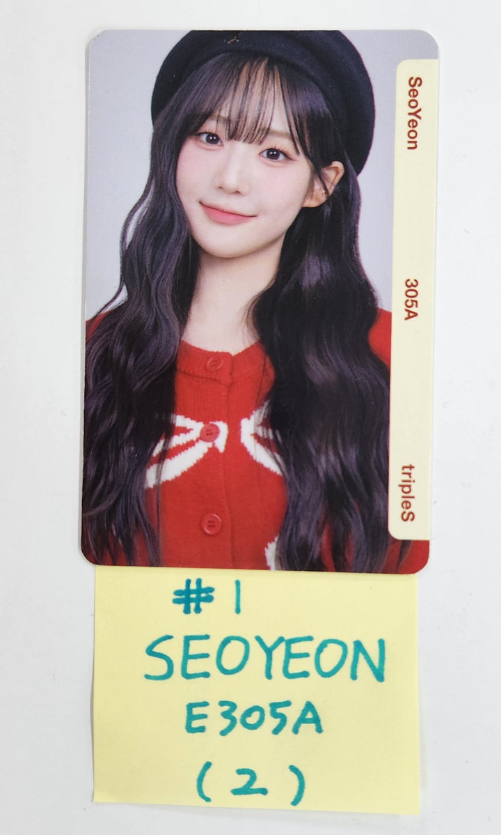 TripleS Official Ever01 Double Class Objekt (E305-308) - Official Photocard (1) [25.3.31] (Restocked 4/14)