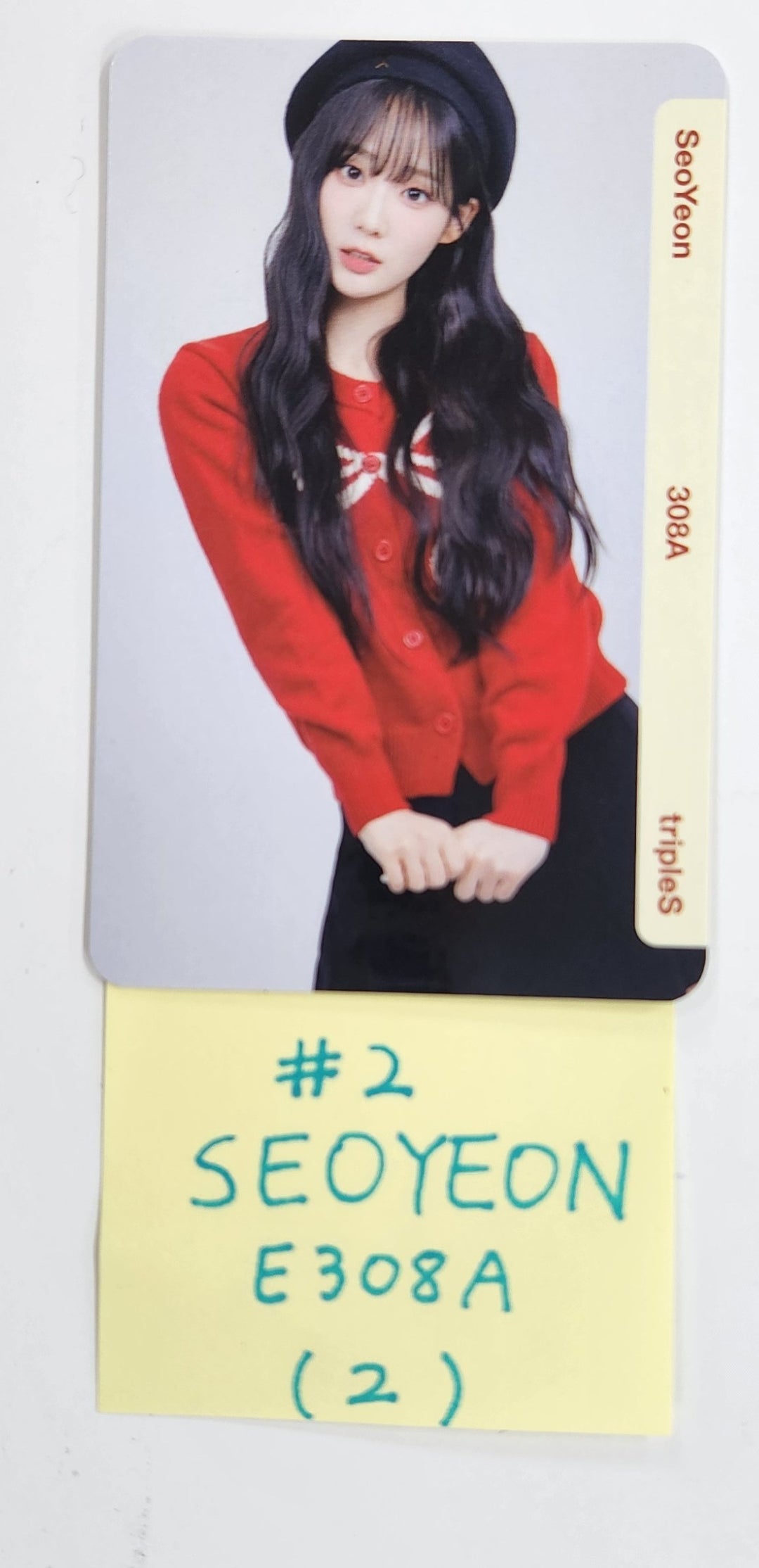 TripleS Official Ever01 Double Class Objekt (E305-308) - Official Photocard (1) [25.3.31] (Restocked 4/14)