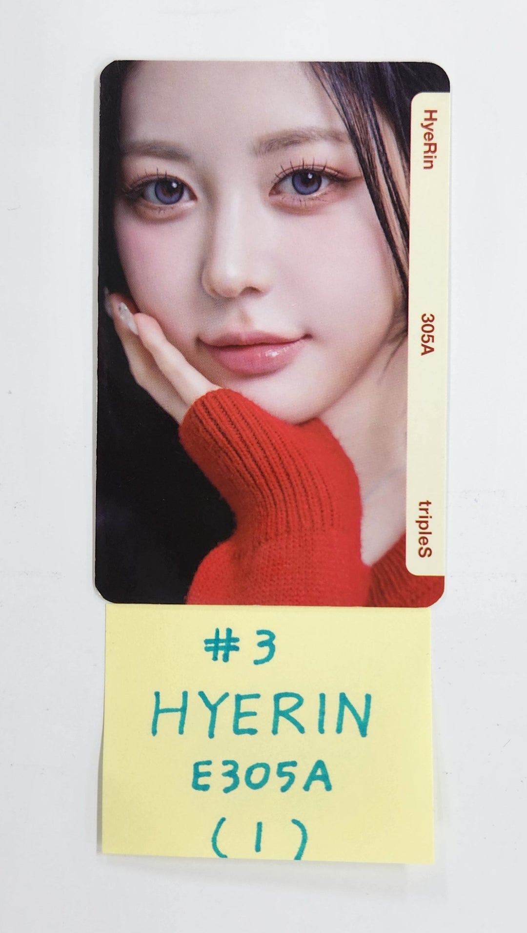 TripleS Official Ever01 Double Class Objekt (E305-308) - Official Photocard (1) [25.3.31] (Restocked 4/14)
