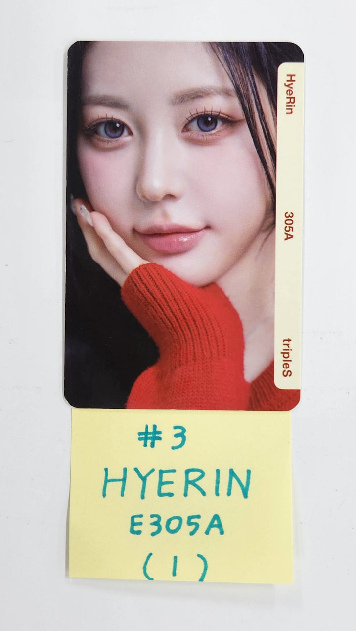 TripleS Official Ever01 Double Class Objekt (E305-308) - Official Photocard (1) [25.3.31] (Restocked 4/14)