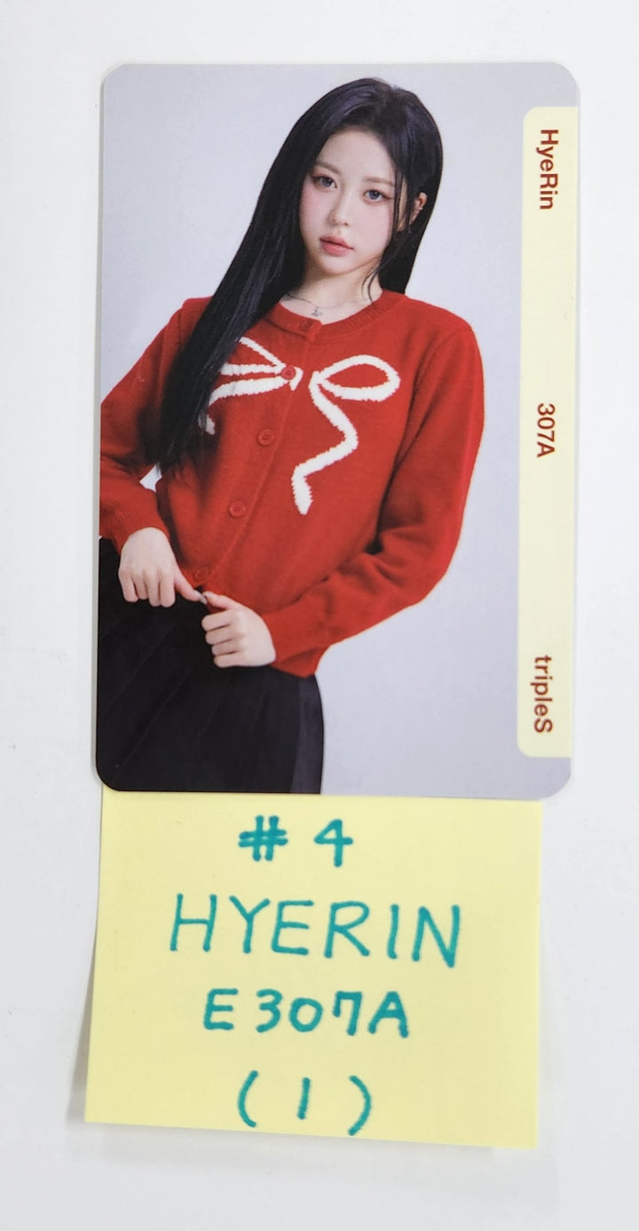 TripleS Official Ever01 Double Class Objekt (E305-308) - Official Photocard (1) [25.3.31] (Restocked 4/14)