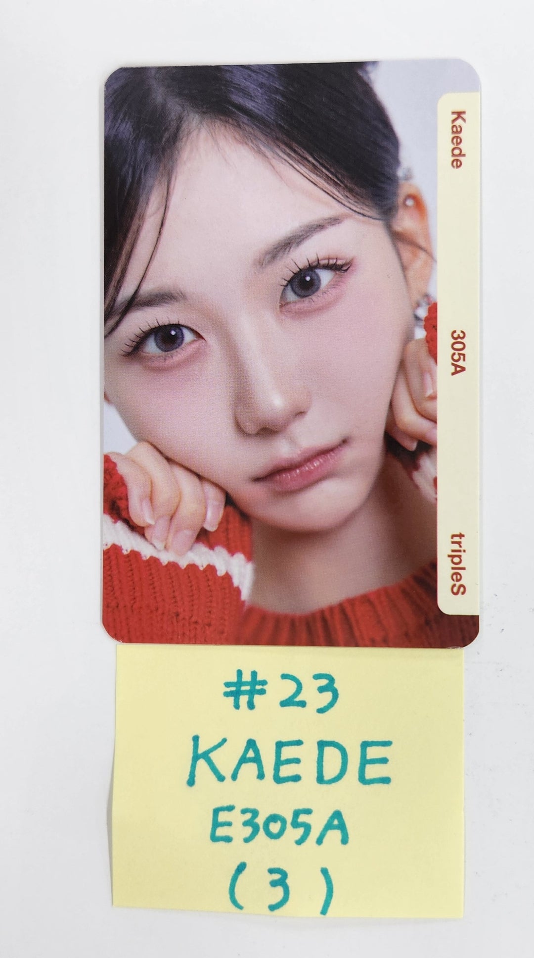 TripleS Official Ever01 Double Class Objekt (E305-308) - Official Photocard (1) [25.3.31] (Restocked 4/14)