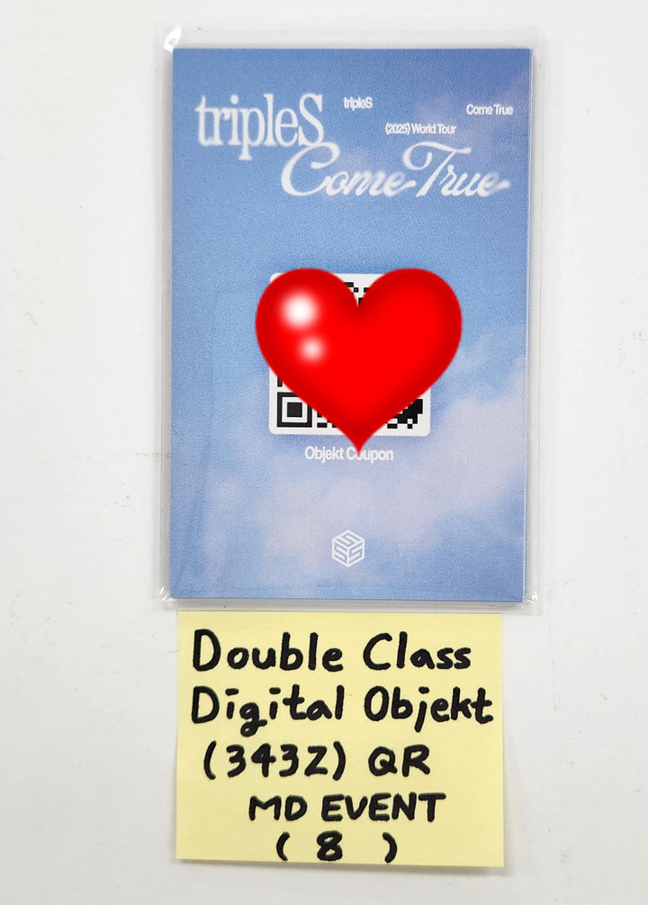 TripleS Official Ever01 Double Class Objekt - Official MD Event QR (E343Z) Photocard [25.3.31]