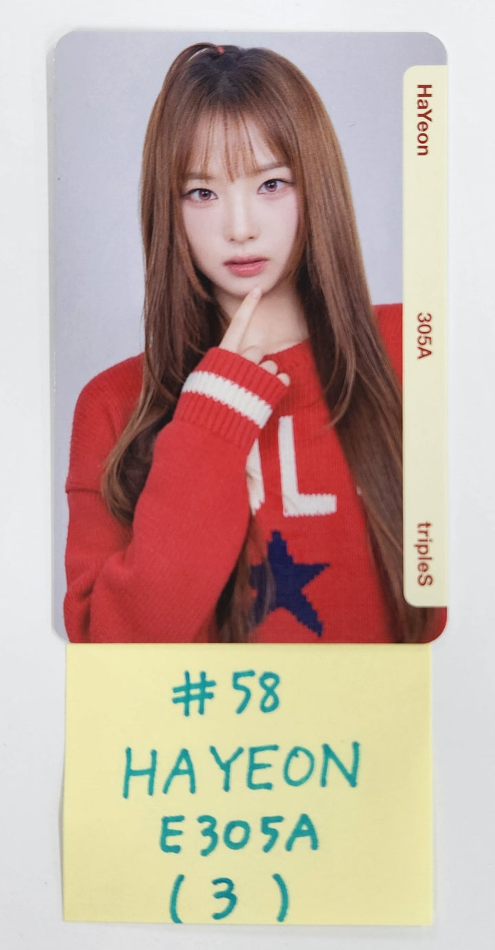 TripleS Official Ever01 Double Class Objekt (E305-308) - Official Photocard (3) [25.3.31] (Restocked 4/14)
