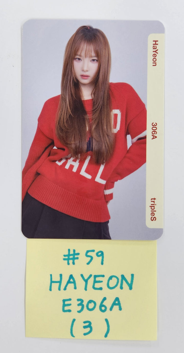 TripleS Official Ever01 Double Class Objekt (E305-308) - Official Photocard (3) [25.3.31] (Restocked 4/14)
