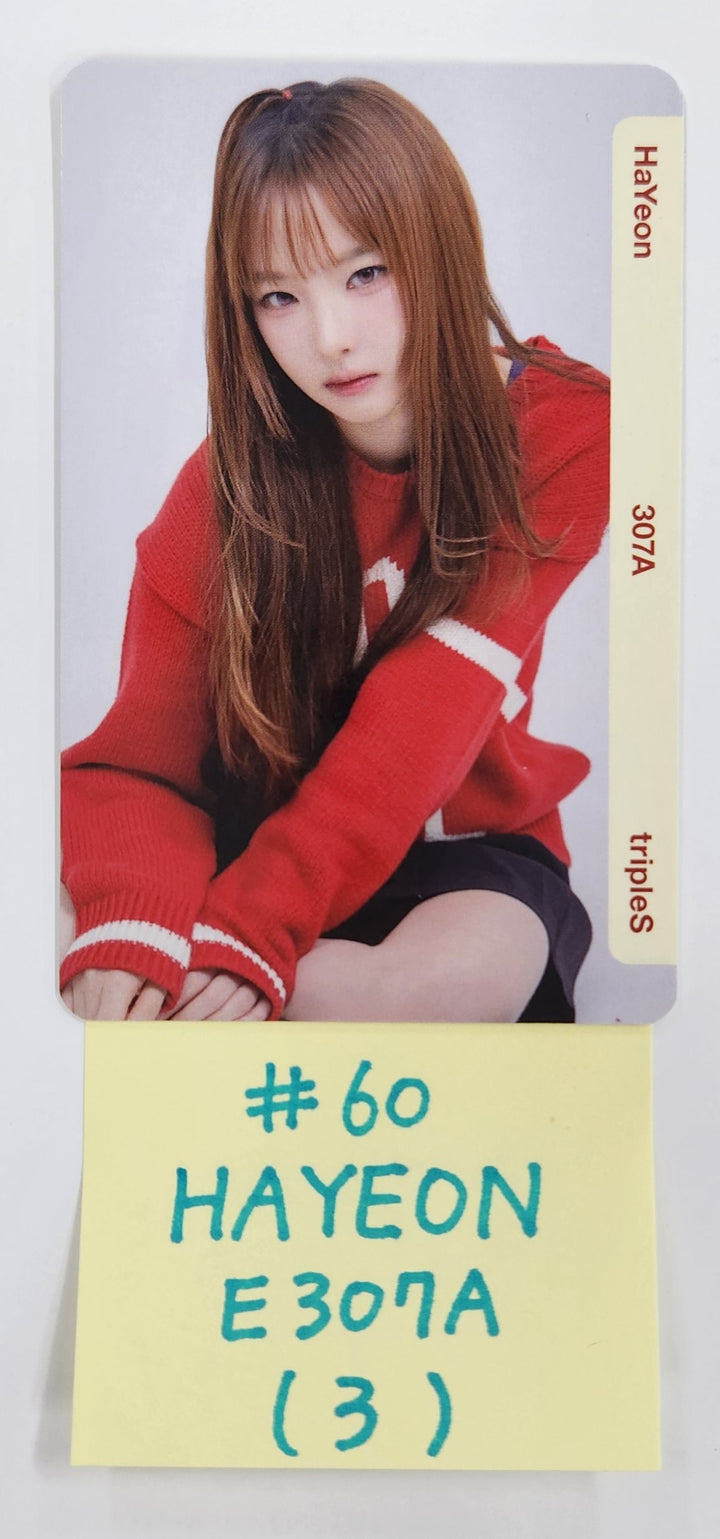 TripleS Official Ever01 Double Class Objekt (E305-308) - Official Photocard (3) [25.3.31] (Restocked 4/14)