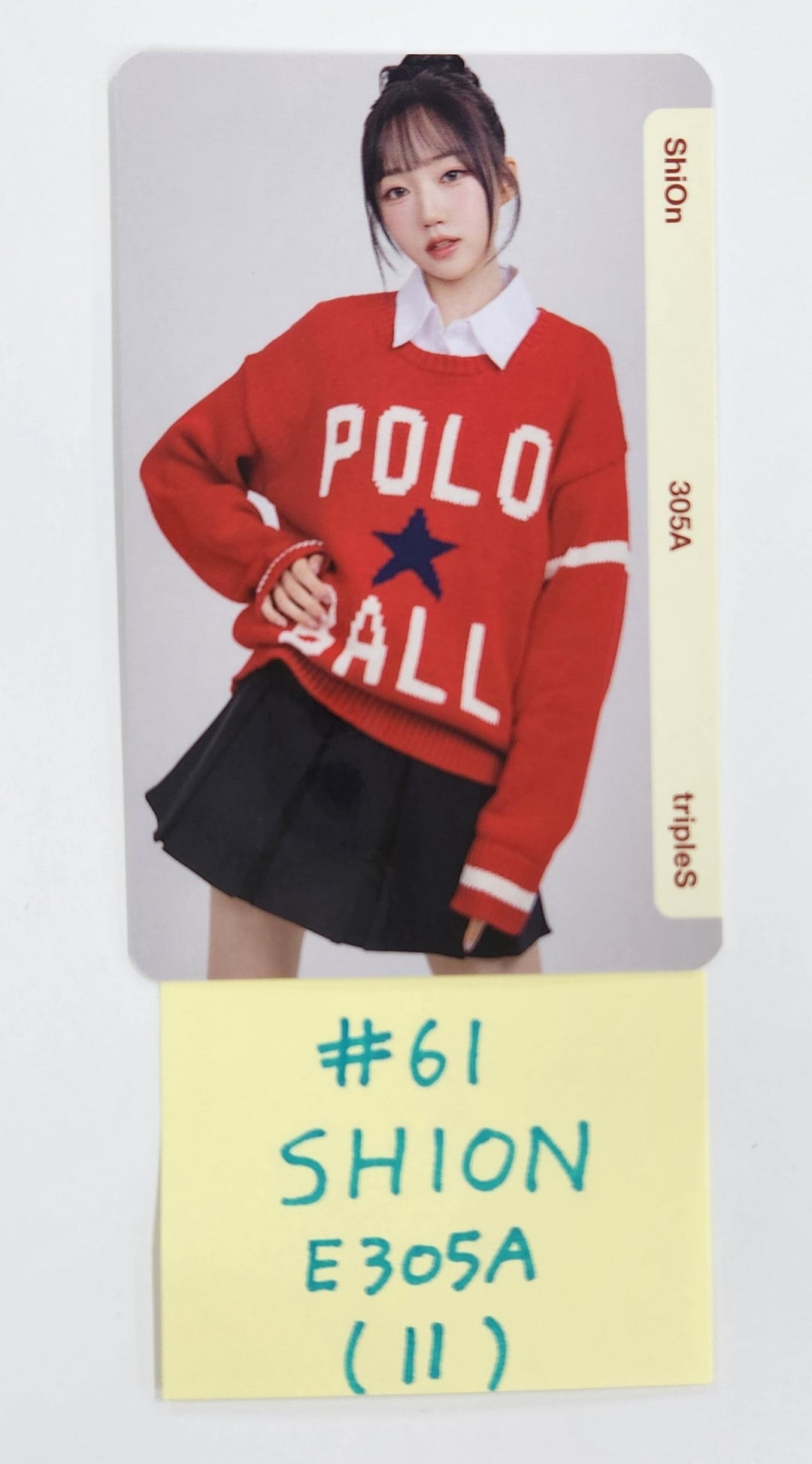 TripleS Official Ever01 Double Class Objekt (E305-308) - Official Photocard (3) [25.3.31] (Restocked 4/14)
