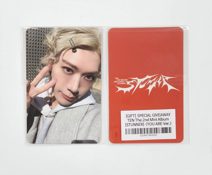 TEN  "STUNNER" - SM Town Special Gift Photocard [YOU ARE Ver.] [25.4.1]