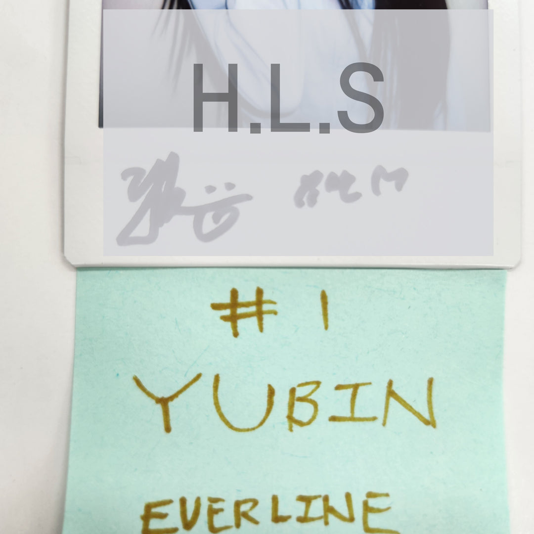 Yubin (Of Triples) Object Music Album - Hand Autographed(Signed) Polaroid [25.4.1]
