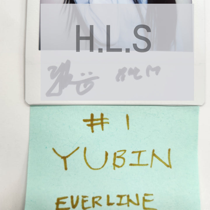 Yubin (Of Triples) Object Music Album - Hand Autographed(Signed) Polaroid [25.4.1]