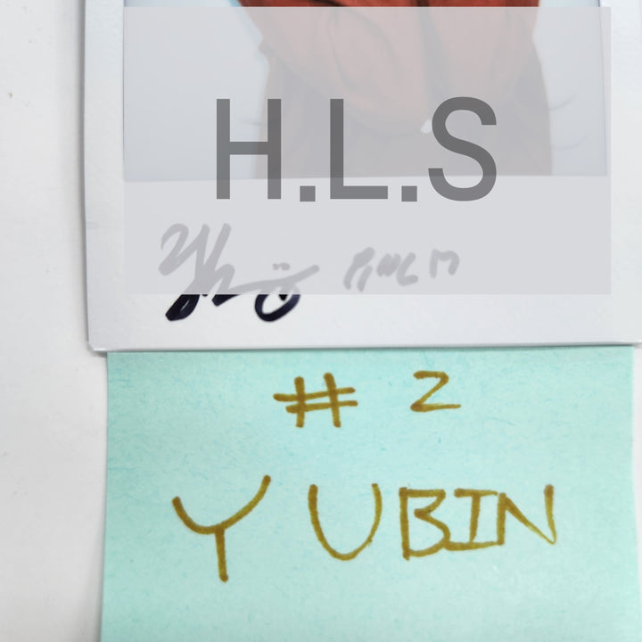 Yubin (Of Triples) Object Music Album - Hand Autographed(Signed) Polaroid [25.4.1]