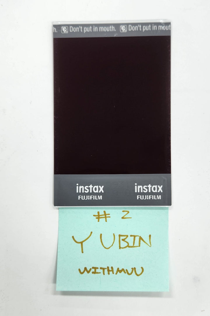 Yubin (Of Triples) Object Music Album - Hand Autographed(Signed) Polaroid [25.4.1]