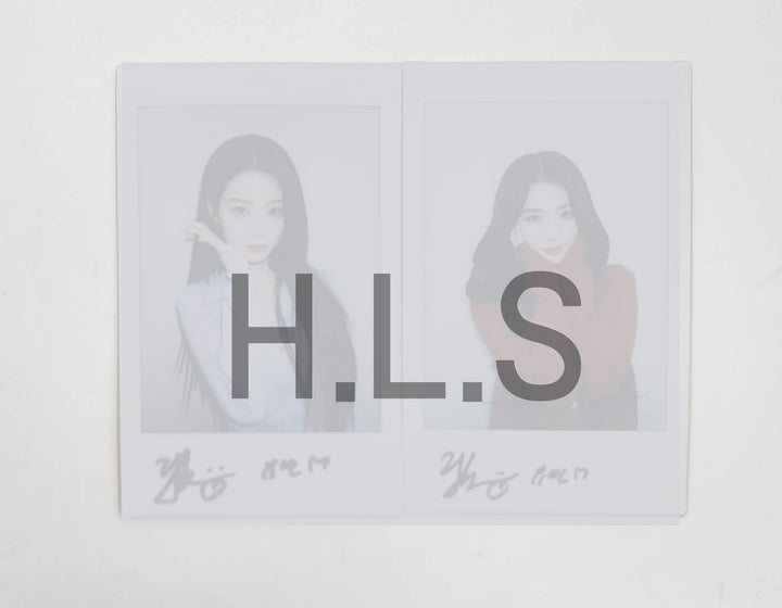 Yubin (Of Triples) Object Music Album - Hand Autographed(Signed) Polaroid [25.4.1]
