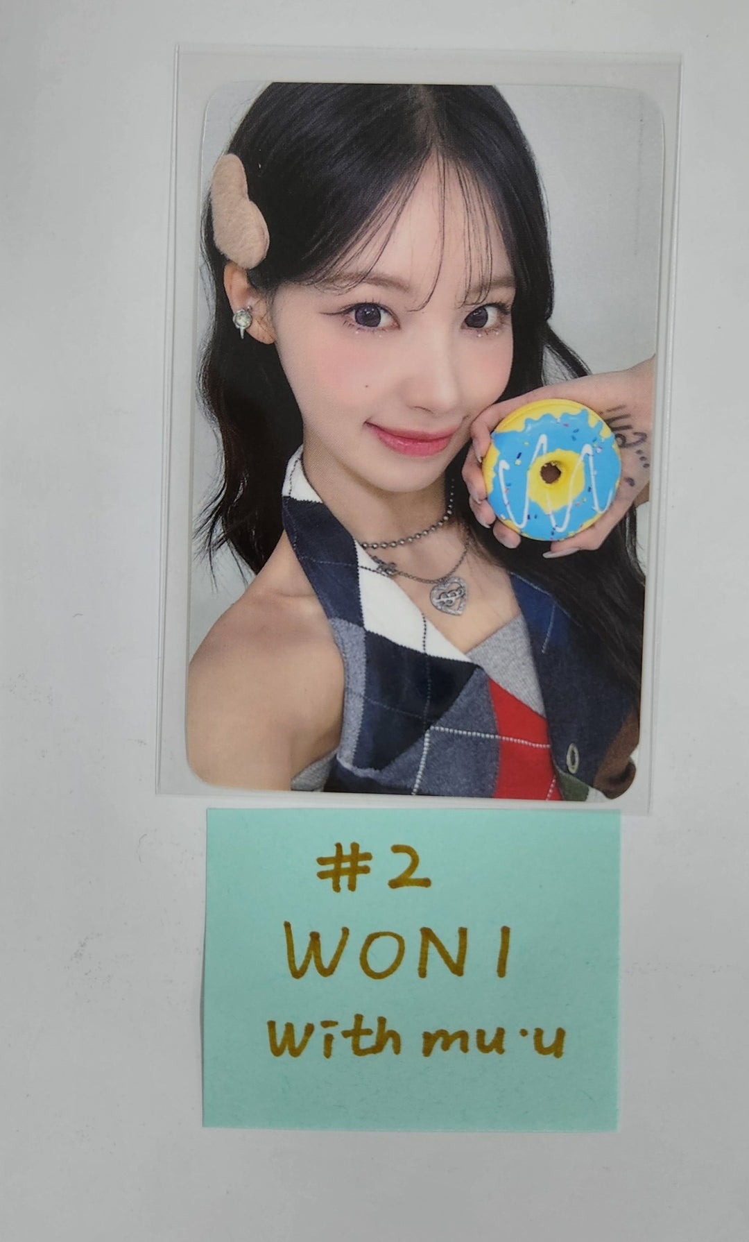 RESCENE "Glow Up" - Withmuu Fansign Event Photocard Round 2 [QR Ver.] [25.4.1]