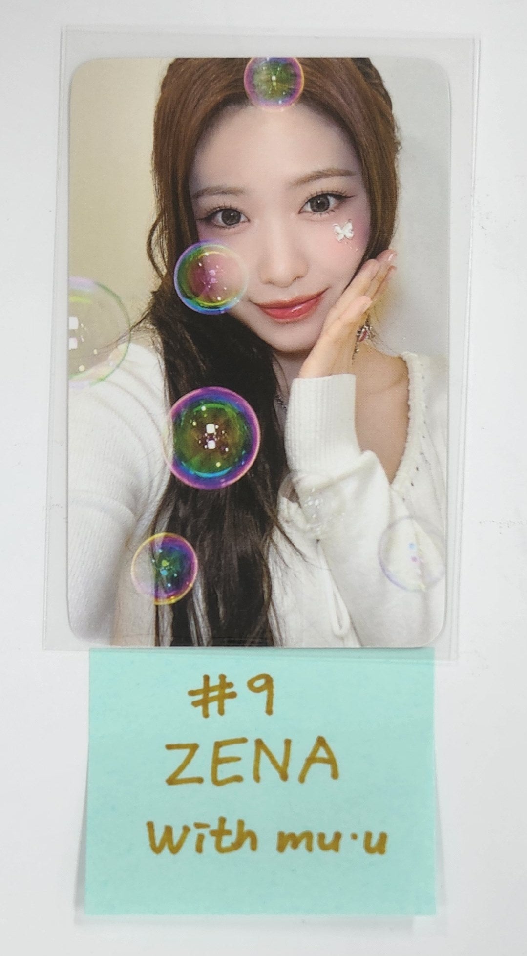 RESCENE "Glow Up" - Withmuu Fansign Event Photocard Round 2 [QR Ver.] [25.4.1]