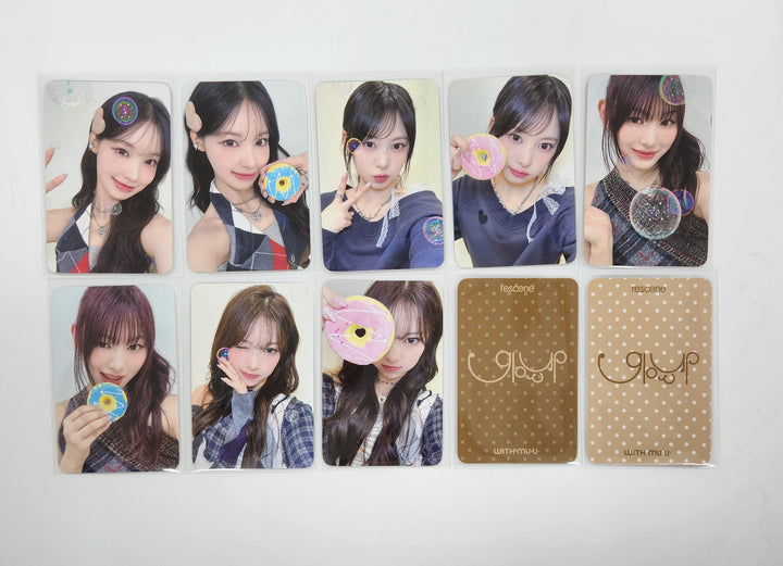 RESCENE "Glow Up" - Withmuu Fansign Event Photocard Round 2 [QR Ver.] [25.4.1]