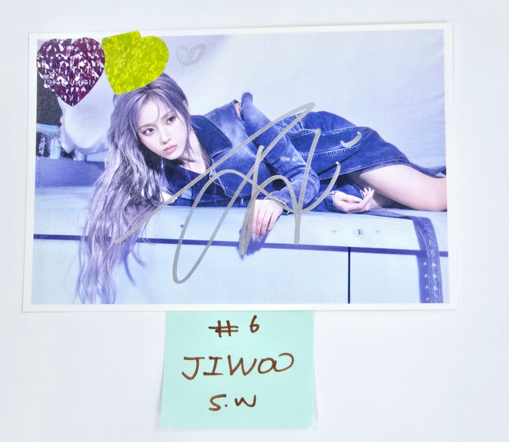 NMIXX "Fe3O4: FORWARD" - Hand Autograhped(Signed) Postcard [25.4.1]