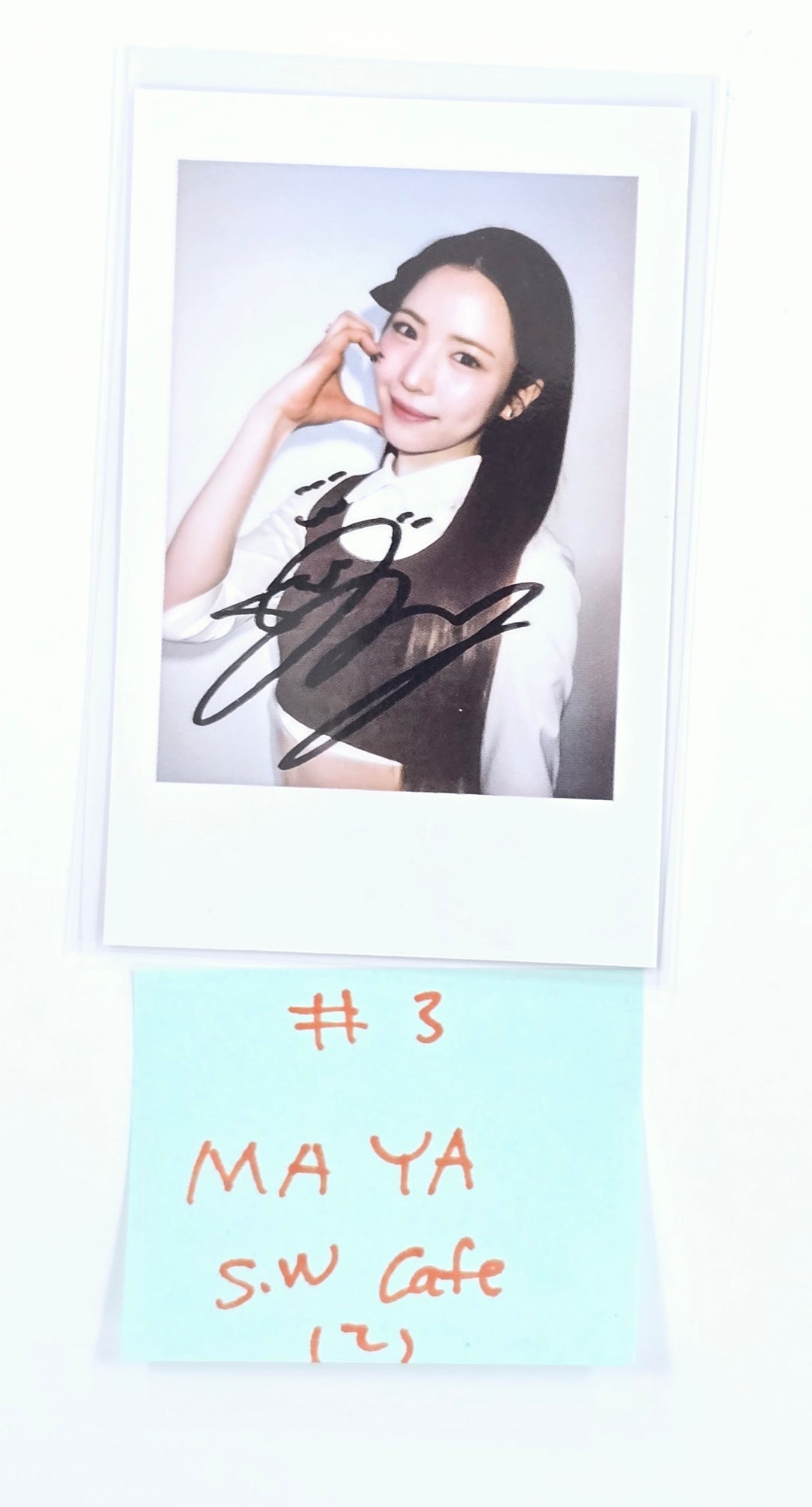 NiziU "LOVE LINE" - Soundwave Cafe Special Event Photocard, Coaster [25.4.1]
