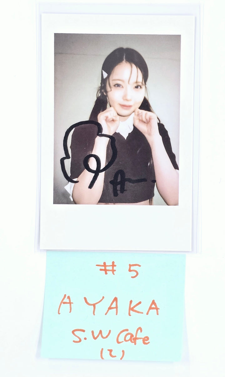NiziU "LOVE LINE" - Soundwave Cafe Special Event Photocard, Coaster [25.4.1]