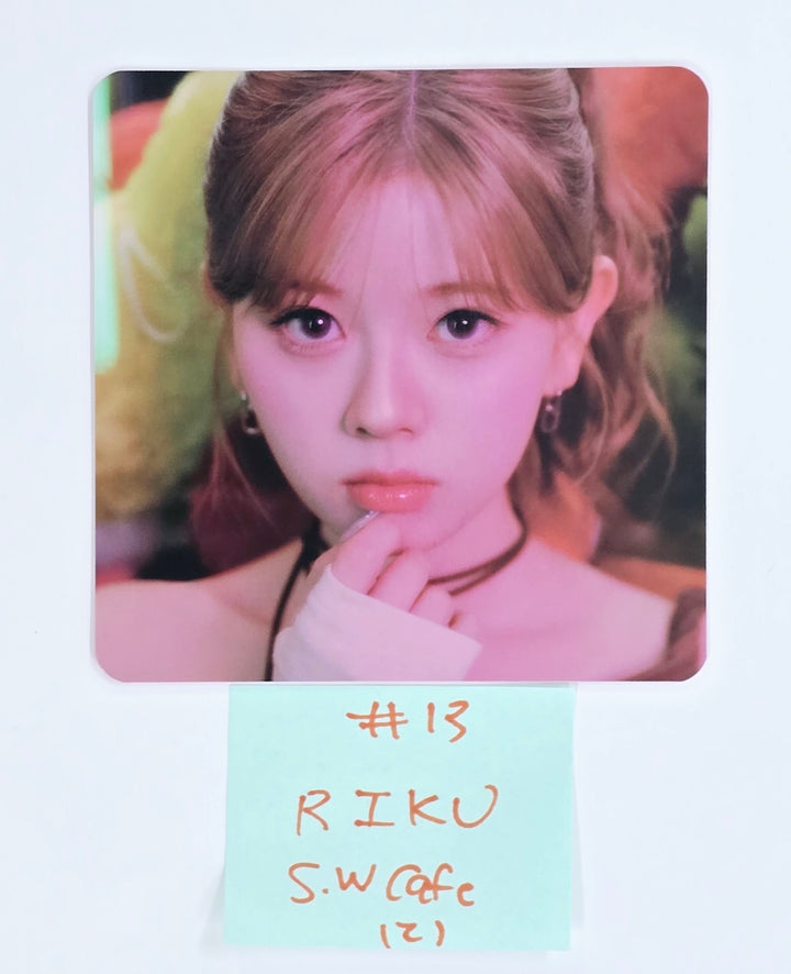 NiziU "LOVE LINE" - Soundwave Cafe Special Event Photocard, Coaster [25.4.1]