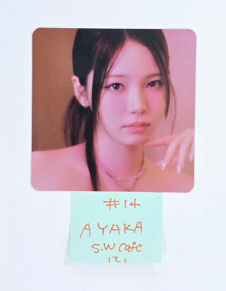 NiziU "LOVE LINE" - Soundwave Cafe Special Event Photocard, Coaster [25.4.1]