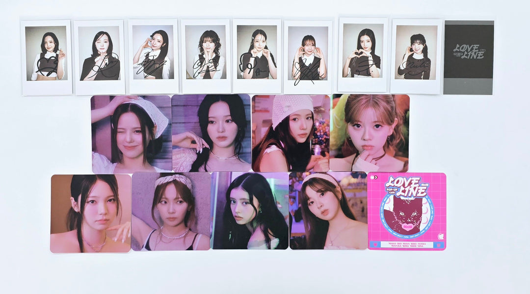 NiziU "LOVE LINE" - Soundwave Cafe Special Event Photocard, Coaster [25.4.1]