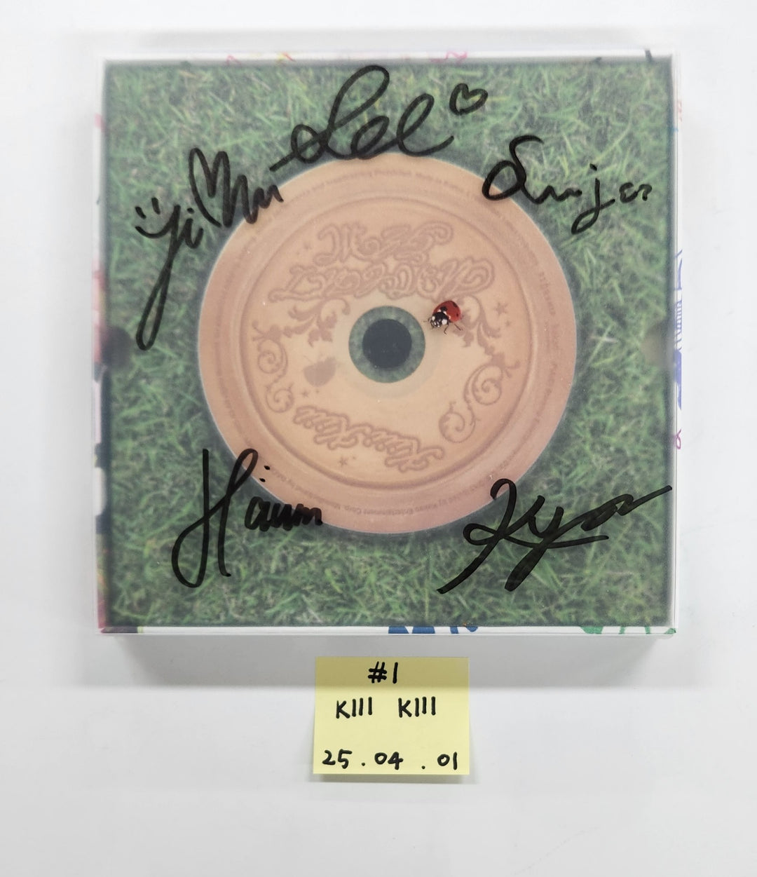 LE SSERAFIM "HOT", KiiiKiii "UNCUT GEM" - Hand Autograhped(Signed) Promo Album [25.4.1]