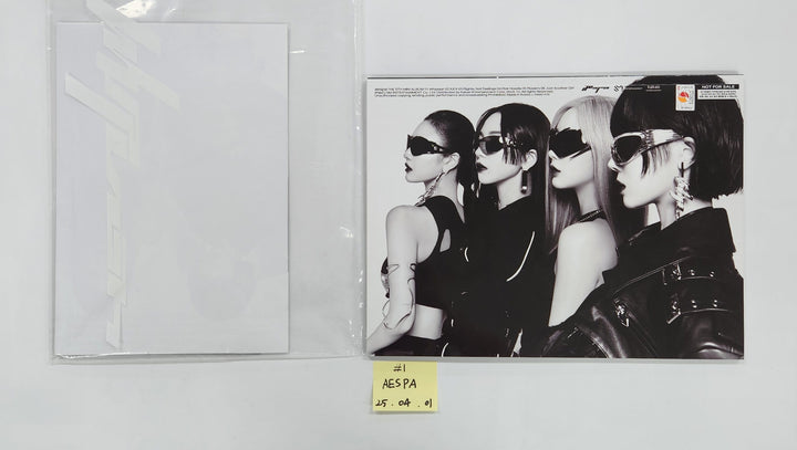 Aespa "Whiplash", Hearts2Hearts "The Chase" - Hand Autograhped(Signed) Promo Album [25.4.1]