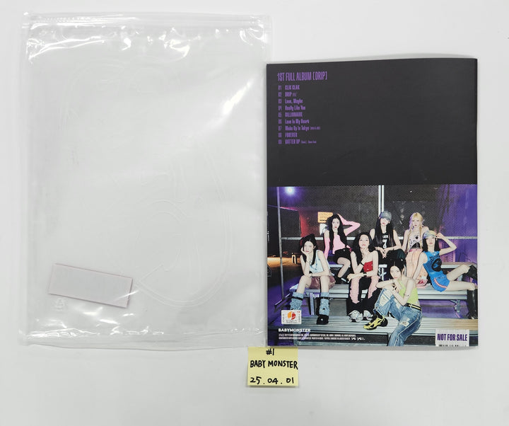BABYMONSTER "DRIP", NMIXX "Fe3O4: FORWARD" - Hand Autograhped(Signed) Promo Album [25.4.1]