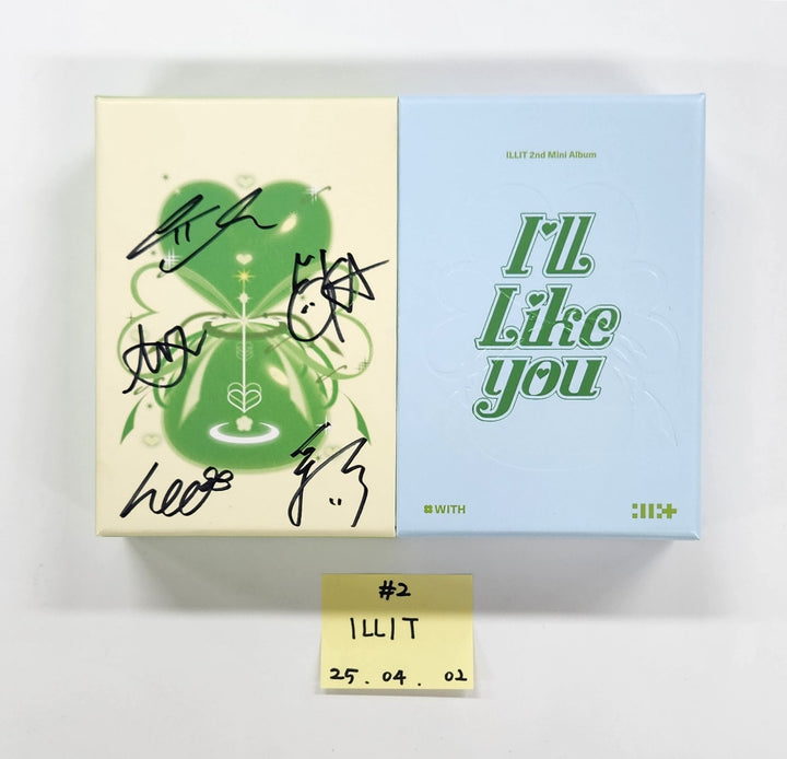 ILLIT "SUPER REAL ME", "I’LL LIKE YOU", SAYMYNAME "My Name Is...", "SAY MY NAME", TWICE "STRATEGY" - Hand Autograhped(Signed) Promo Album [25.4.2]