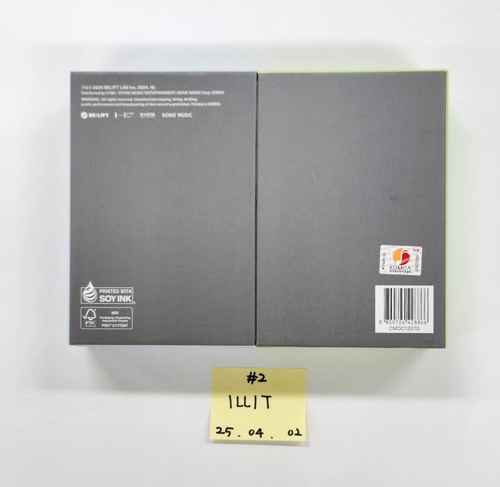 ILLIT "SUPER REAL ME", "I’LL LIKE YOU", SAYMYNAME "My Name Is...", "SAY MY NAME", TWICE "STRATEGY" - Hand Autograhped(Signed) Promo Album [25.4.2]