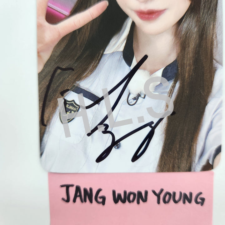 Wonyoung (Of IVE) "EMPATHY" - Hand Autographed(Signed) Photocard [25.4.2]