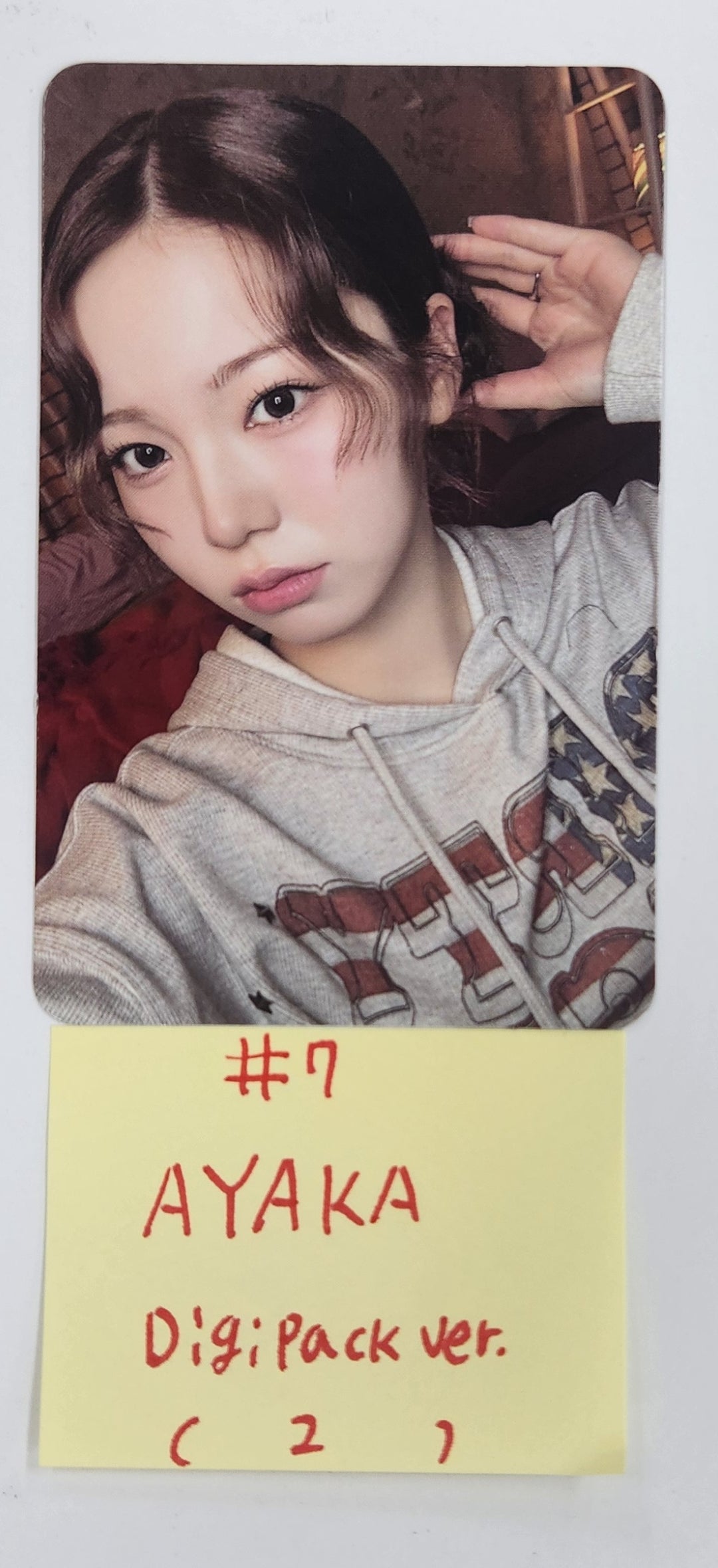 NiziU "LOVE LINE" - Official Photocard  (Digipack ver.)[25.4.2]