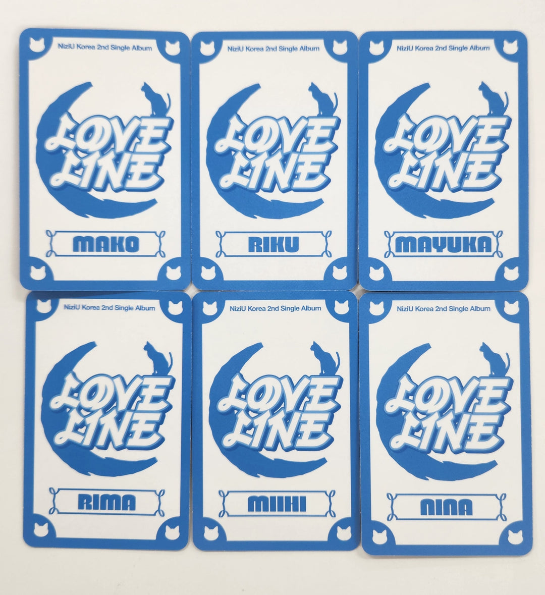 NiziU "LOVE LINE" - Official Photocard  (Special Box ver.)[25.4.2]