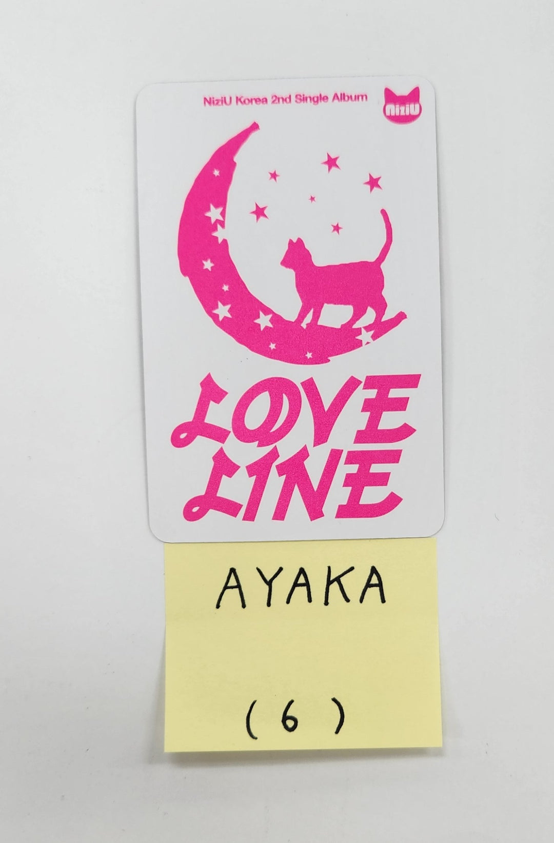 NiziU "LOVE LINE" - Official Photocard [25.4.2]