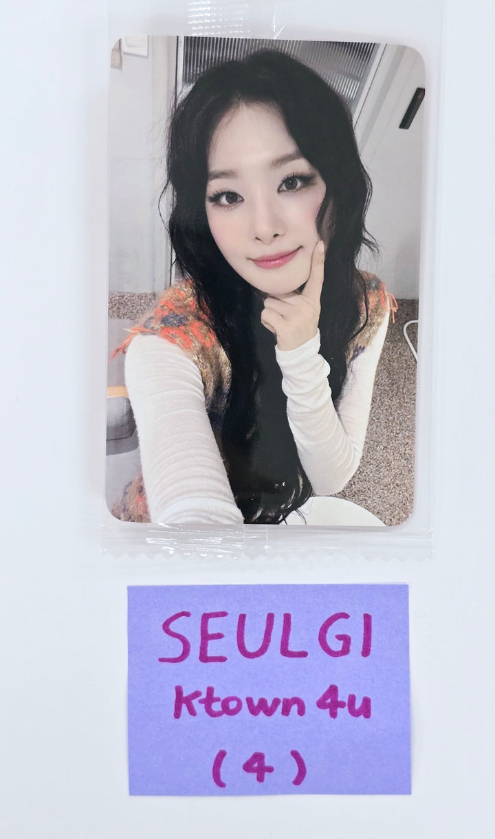 SEULGI (Of Red velvet) "Accidentally On Purpose" - Ktown4U Fansign Event Photocard [25.4.3]