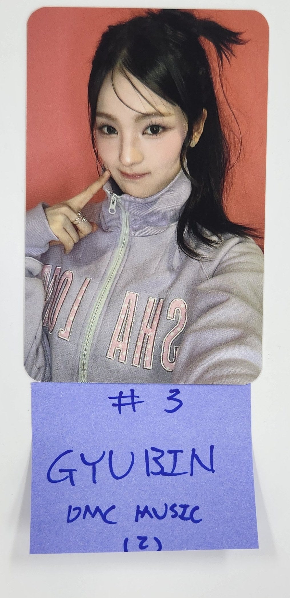 GYUBIN " Flowering" - DMC Music Fansign Event Photocard [25.4.3]