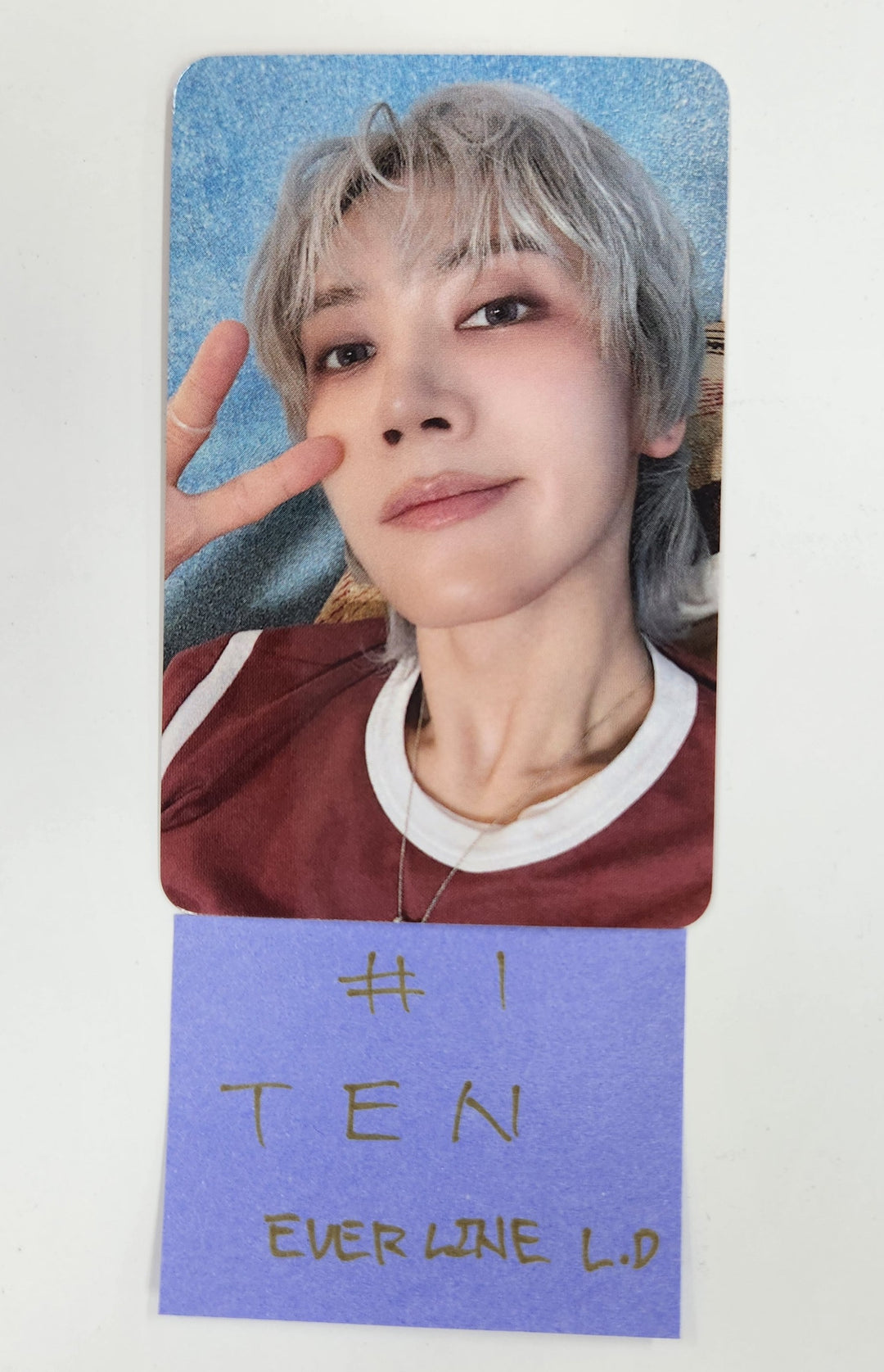 TEN "STUNNER" - Everline Lucky Draw Event Photocard [YOU ARE Ver.] [25.4.3]