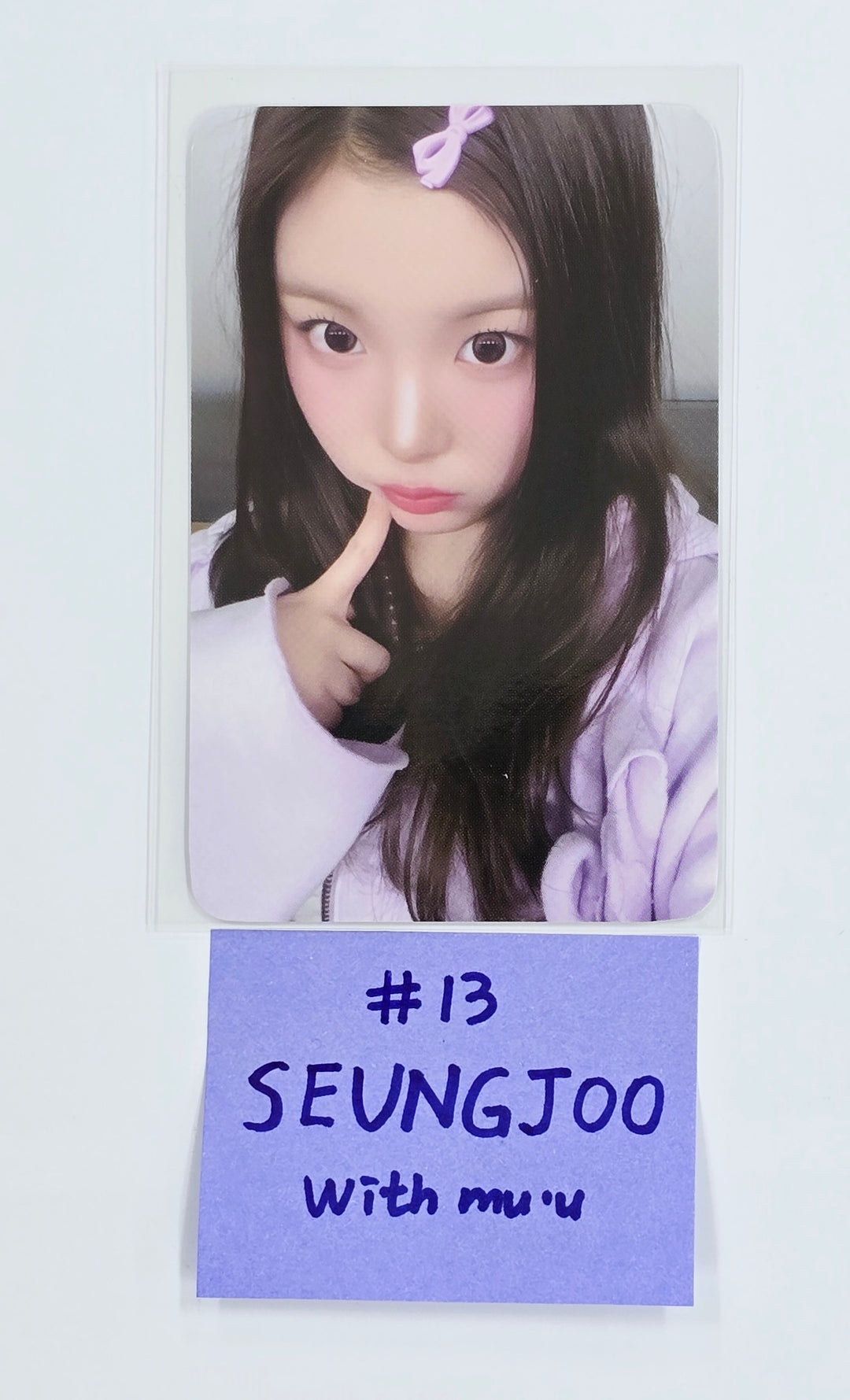 SAY MY NAME "SAY MY NAME" - Withmuu Fansign Event Photocard Round 2 [25.4.3]
