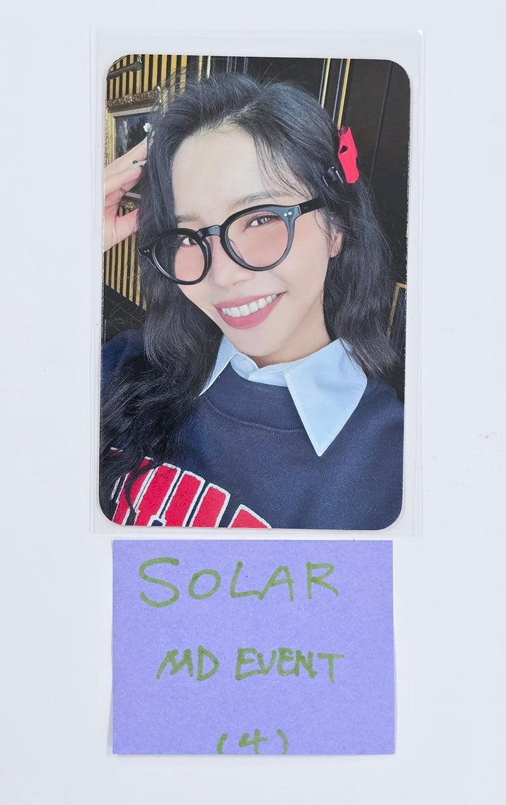 SOLAR (Of MAMAMOO) "WANT " - MD Event Photocard [25.4.3]