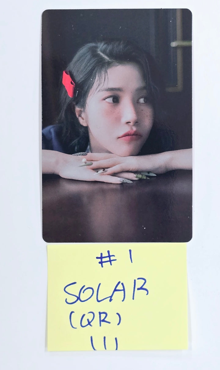 SOLAR (Of MAMAMOO) "WANT " - Official Photocard [Poca Album Ver.] [25.4.3]