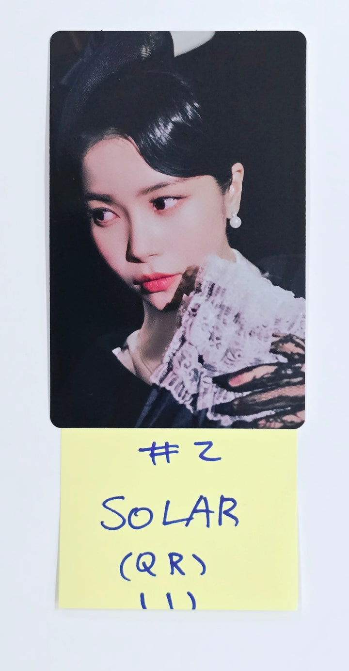 SOLAR (Of MAMAMOO) "WANT " - Official Photocard [Poca Album Ver.] [25.4.3]