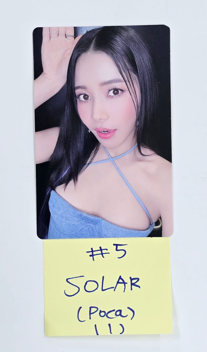 SOLAR (Of MAMAMOO) "WANT " - Official Photocard [Poca Album Ver.] [25.4.3]