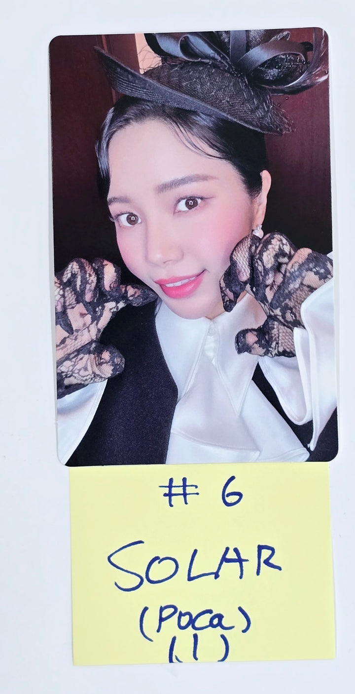 SOLAR (Of MAMAMOO) "WANT " - Official Photocard [Poca Album Ver.] [25.4.3]